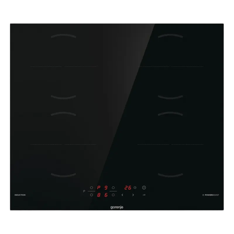 Plită cu inducție Gorenje GI6401BSCE, Negru