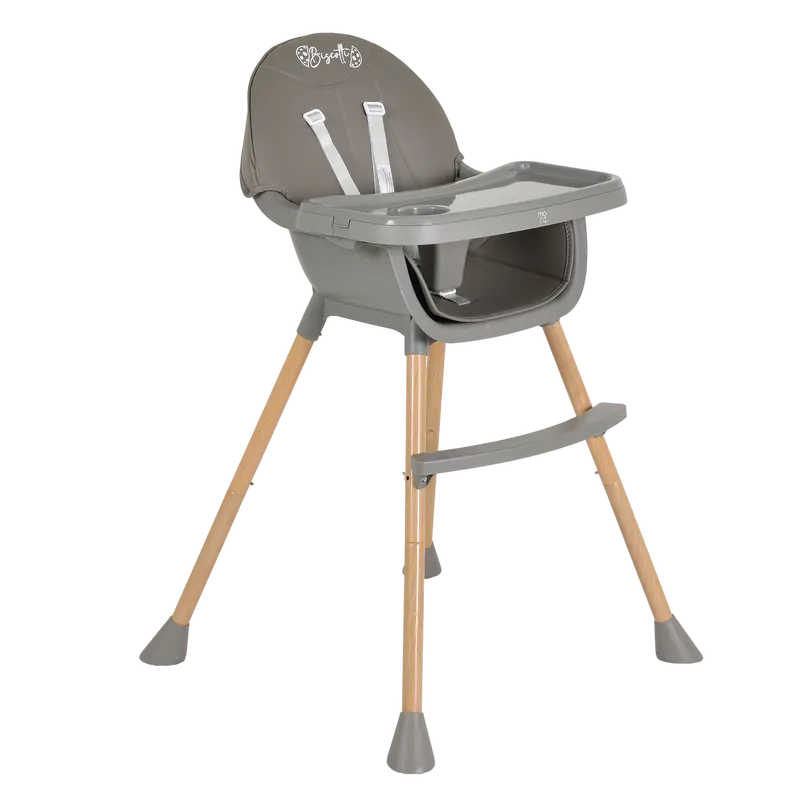Scaun de masa 2 in 1 Moni Biscotti 2 in 1 grey