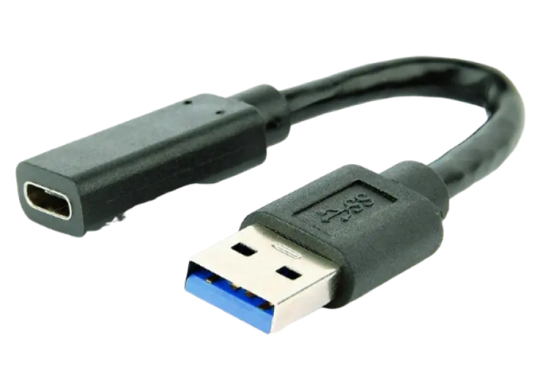 Cablu încărcare și sincronizare Cablexpert A-USB3-AMCF-01, USB Type-A/USB Type-C (F), 0,1m, Negru