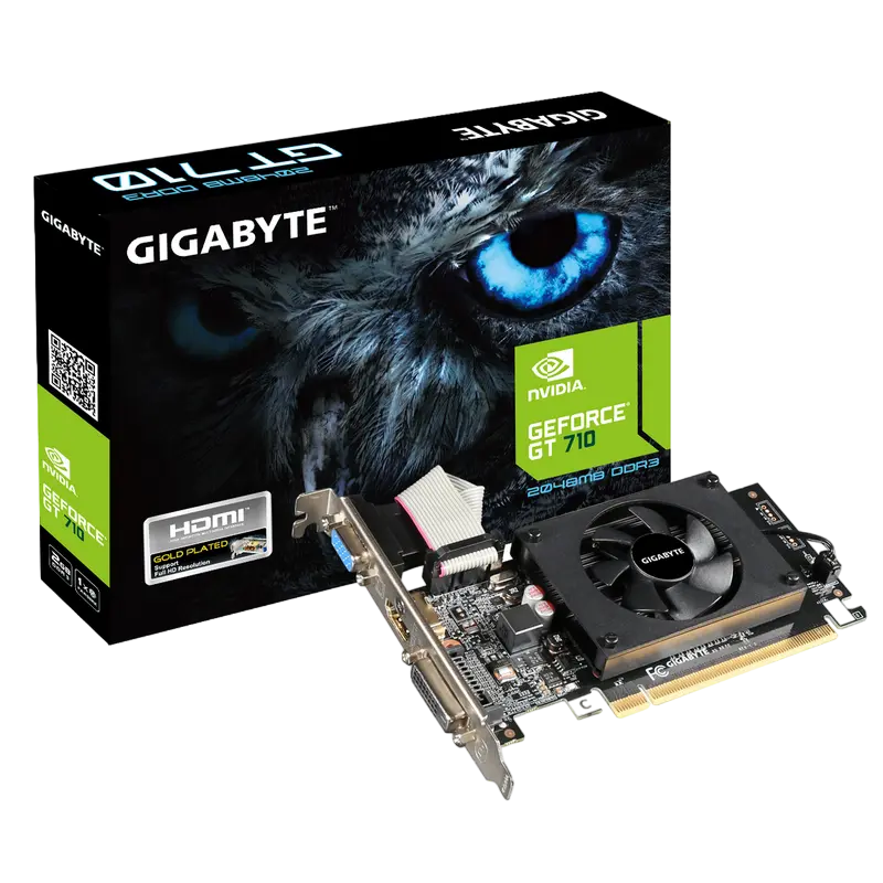 Placă Video Gigabyte GV-N710D3-2GL,  2GB 64-bit DDR3