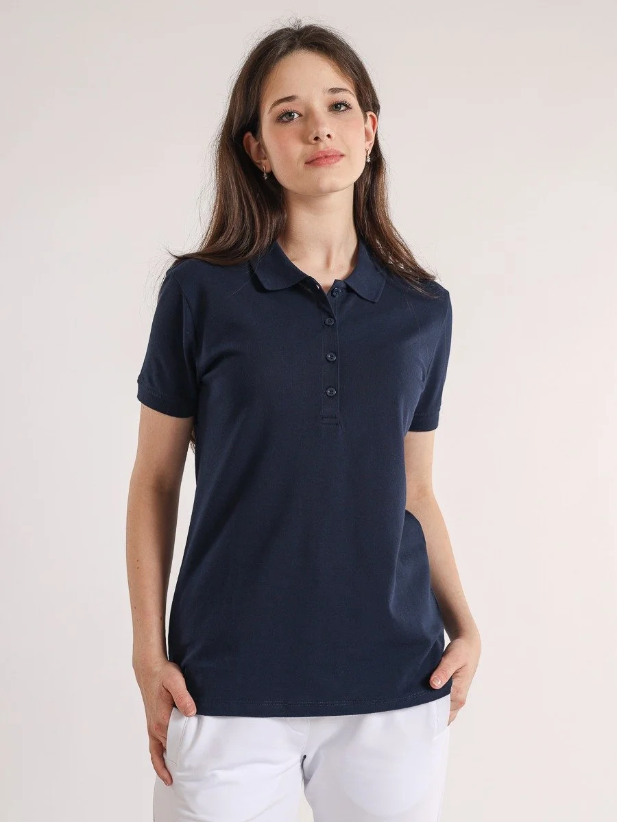 Tricou damă uniton polo din bumbac