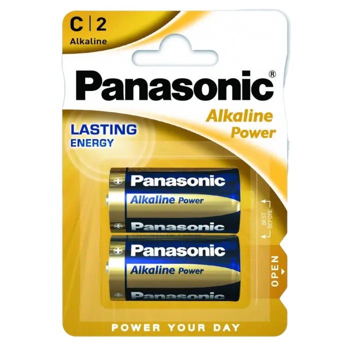 Baterii Panasonic LR14REB, C, 2buc.