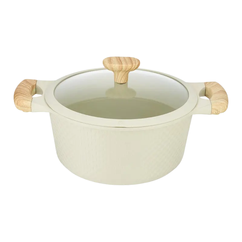 Cratiță RESTO 93803, 4,2L, 24cm, Bej