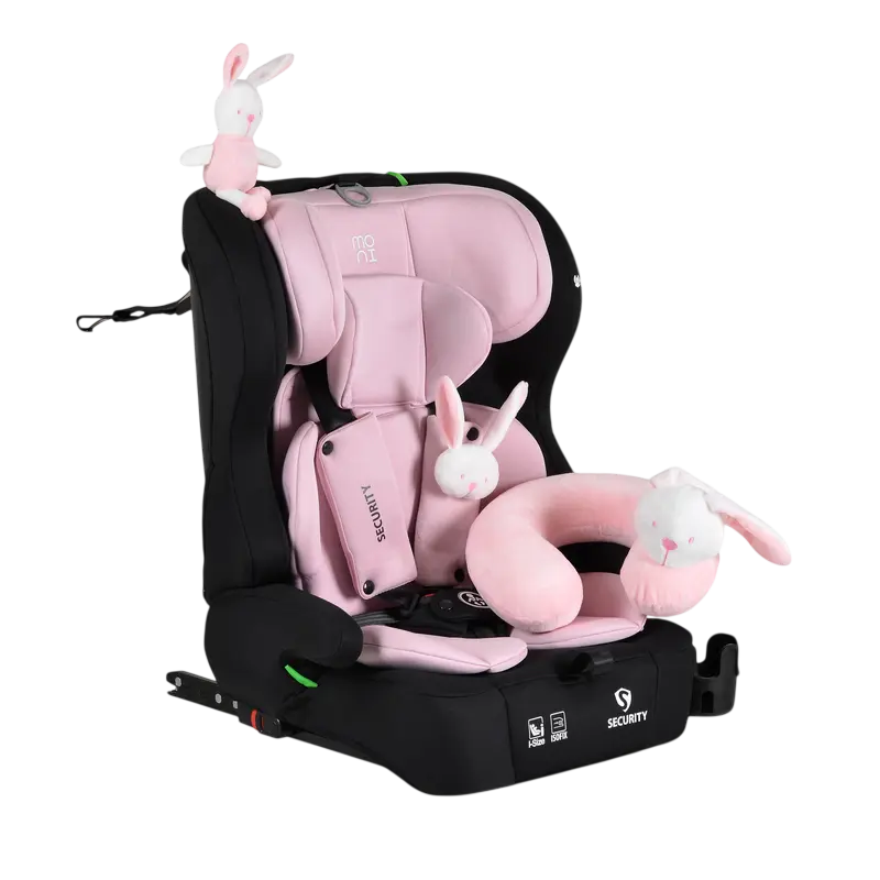 Scaun auto Moni Security 76-150cm Baby pink 3801005153299