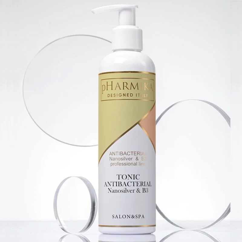 pHarmika Tonic antibacterian cu vitamina B3 și nanoargint