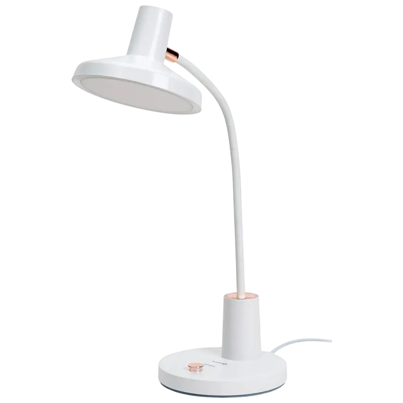 Lampa de birou Platinet PDL089, Alb