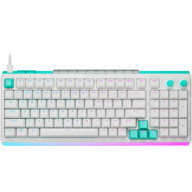 Gaming Keyboard Logitech G512 X 98 Wired, EMEA28i - 935 - Tactile,White