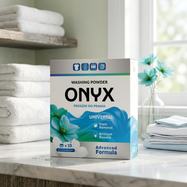 Detergent praf pentru spălat rufe «Onyx Universal Advanced Formula» 500 g.