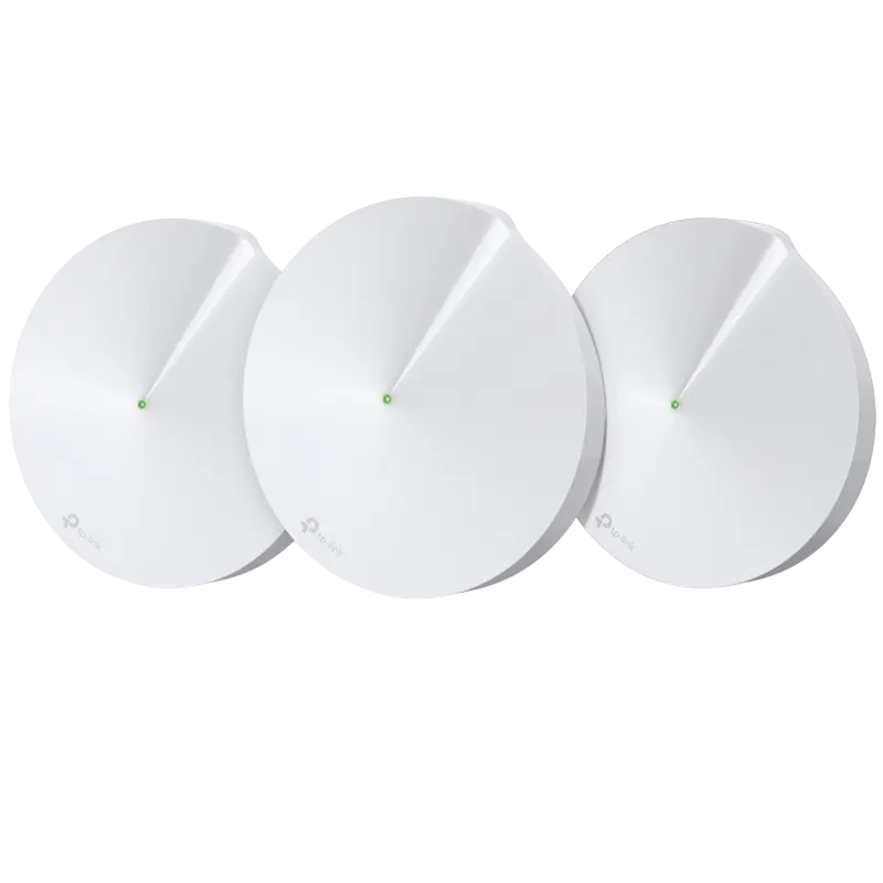 Sistem Wi-Fi Mesh TP-LINK Deco M5 (3-Pack), Alb