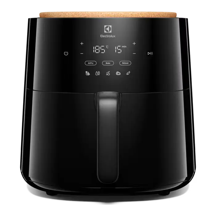 Friteuză cu aer cald Electrolux EAF7B, Negru