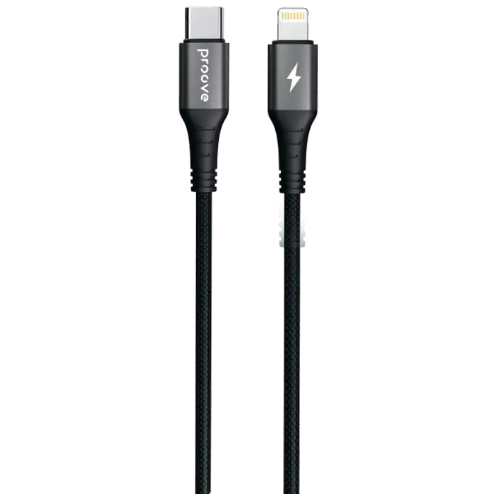 Cablu Type-C (8-pin), Proove WireX 27W (1m), Black