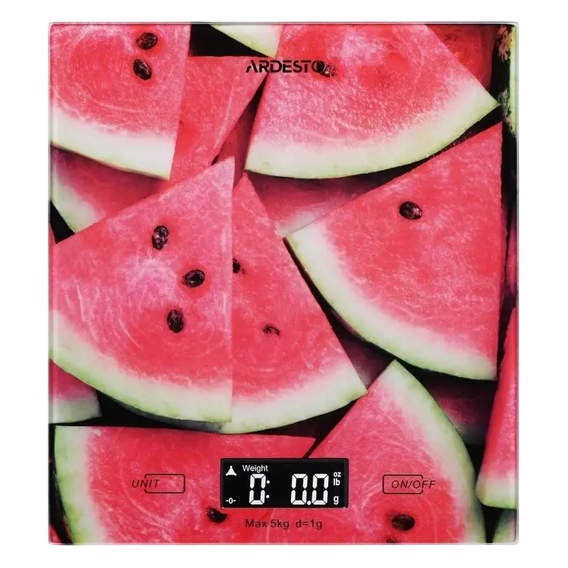 Cântar electronic de bucătărie Ardesto SCK-893, Watermelon
