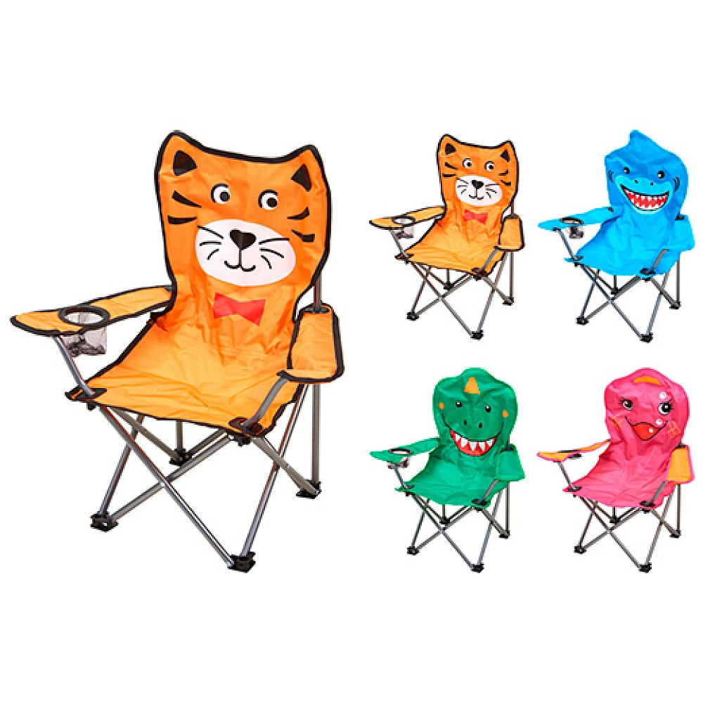 Fotoliu pliant pentru picnic 35X35X60 cm, metal, max 50kg, 4 вида
