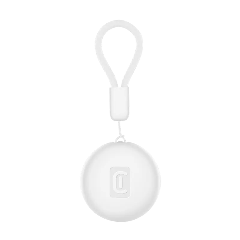Tracker inteligent Cellularline Tracy Tag, Alb