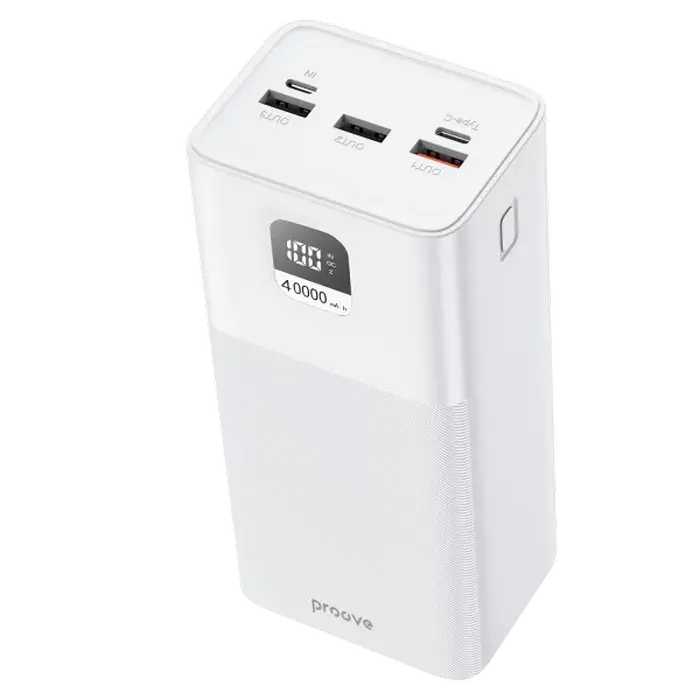Acumulator extern Proove Giant, 40000mAh, Alb