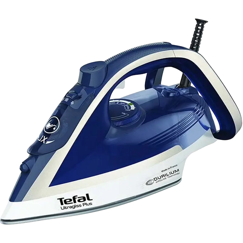 Fier de călcat Tefal Ultragliss Plus FV6812E0, 2800W, Albastru