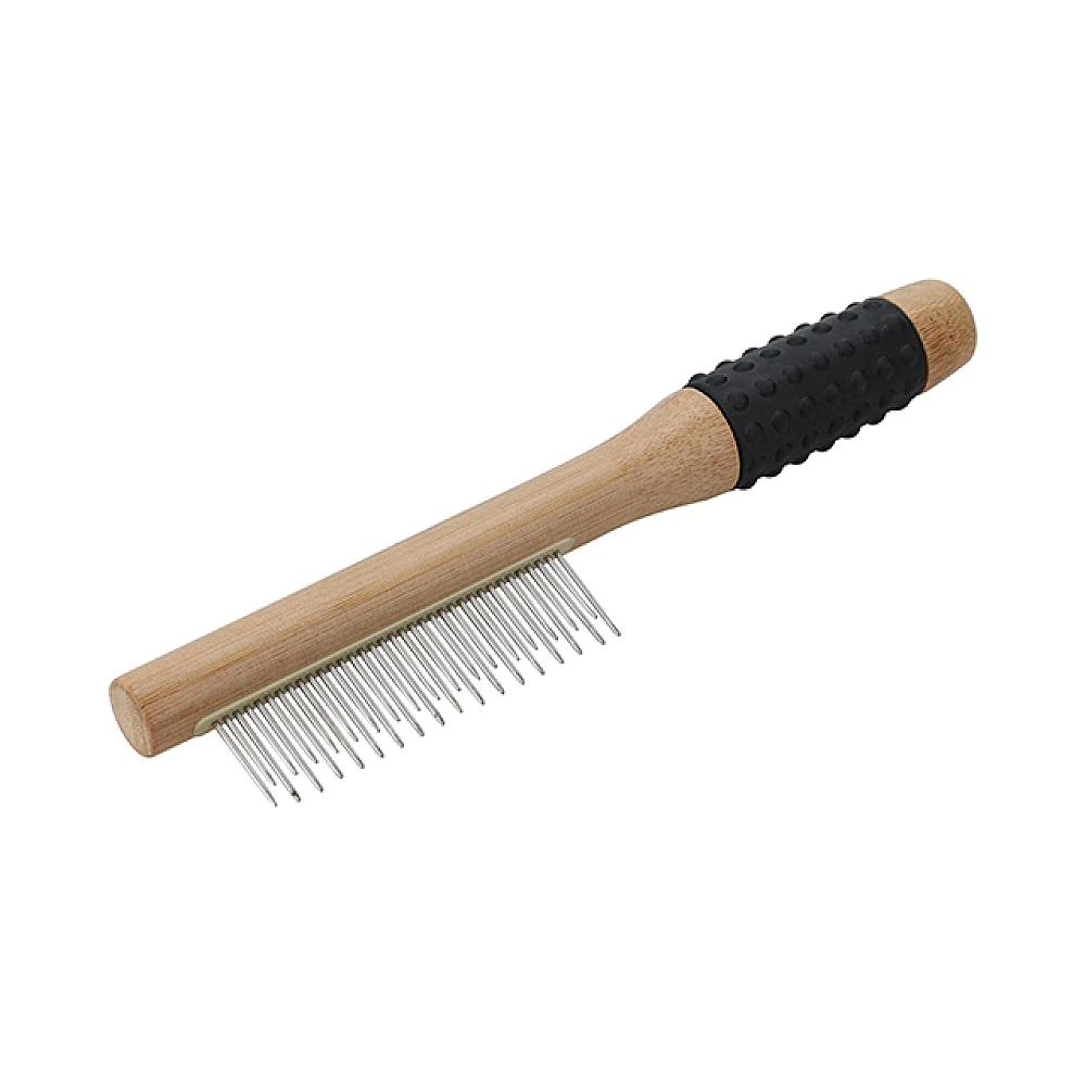 Perie pentru pieptanat PETS 22X4cm metal/lemn