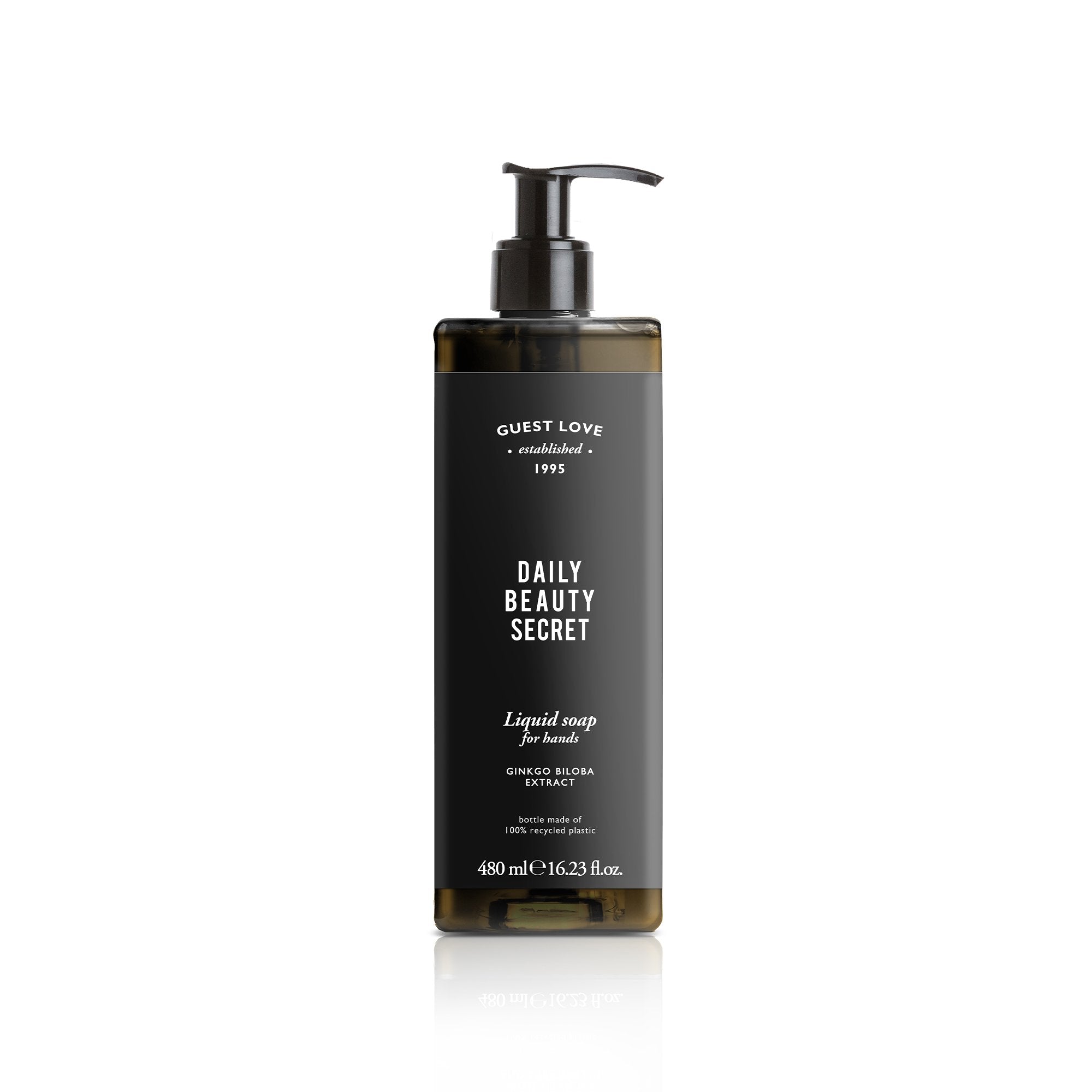 Săpun lichid Guest Love 480 ml (sticlă reîncărcabilă)