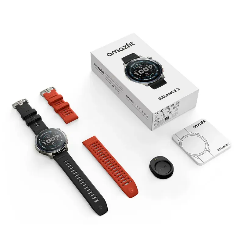 Ceas inteligent Xiaomi Amazfit Balance 2, Negru