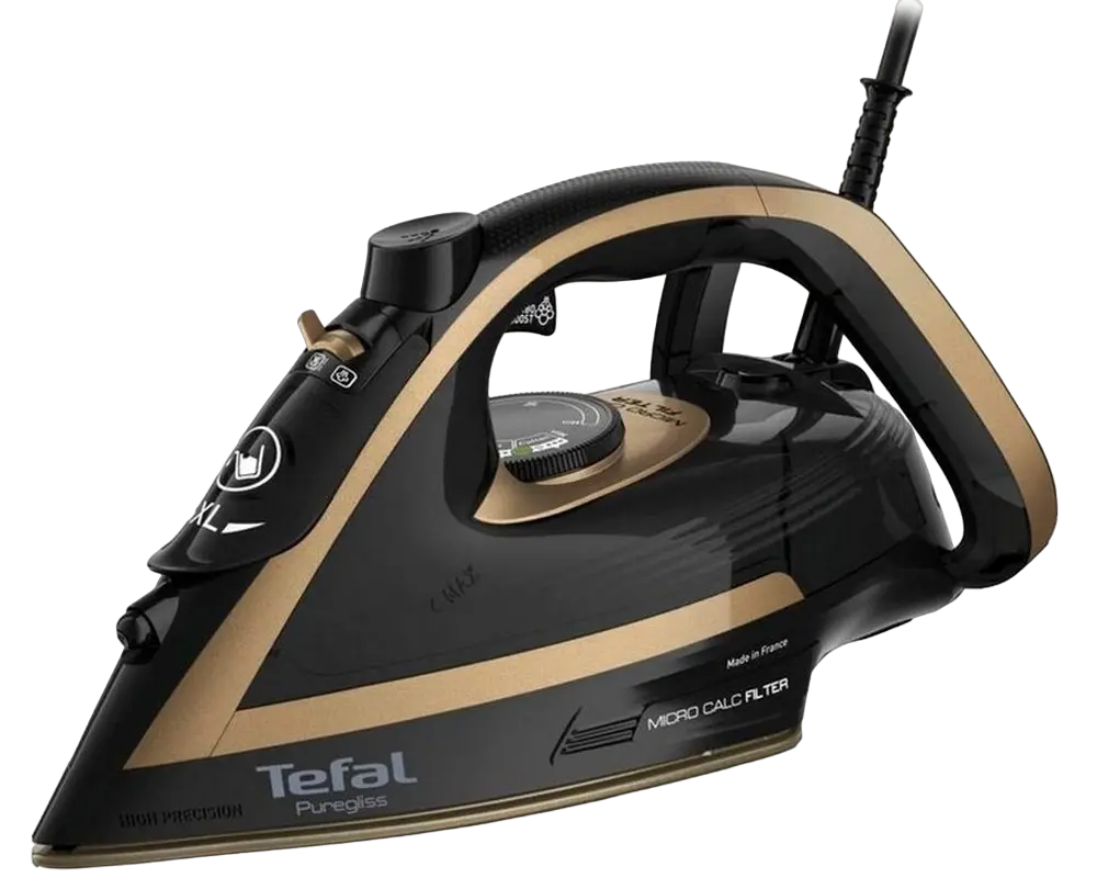 Fier de călcat Tefal FV8064E0 , 3000W, Negru/Cupru