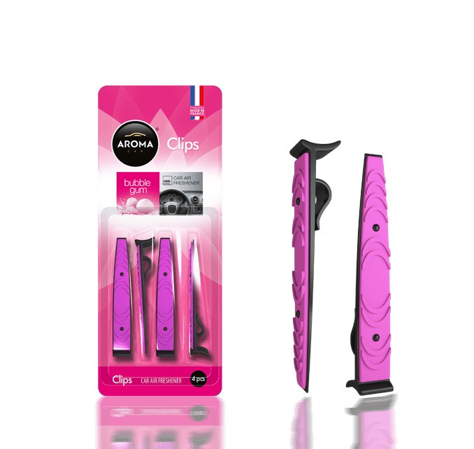 Aroma car clips (bubble gum) aromatizator auto