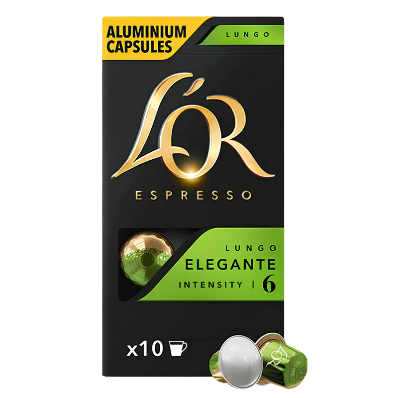 Cafea capsules L'OR Lungo Elegante (10cap)