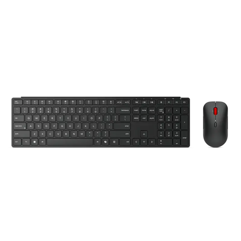 Set Tastatură + Mouse Lenovo 4X31S04838, Fără fir, Negru