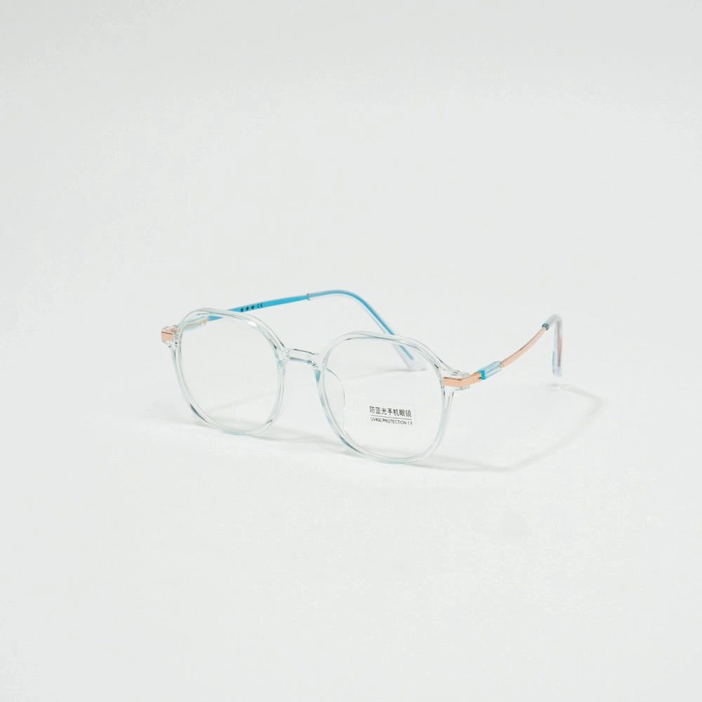 Ochelari fără dioptrii (aspect metalic) model 2