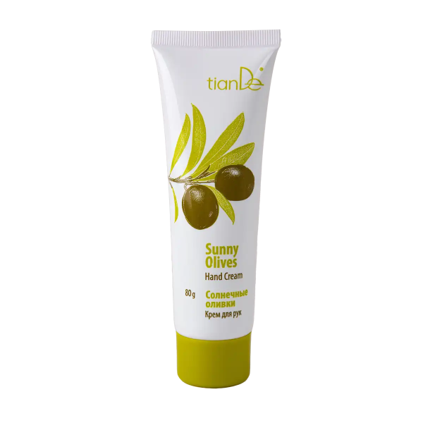 Cremă pentru mâini „Măsline solare”, 80 g