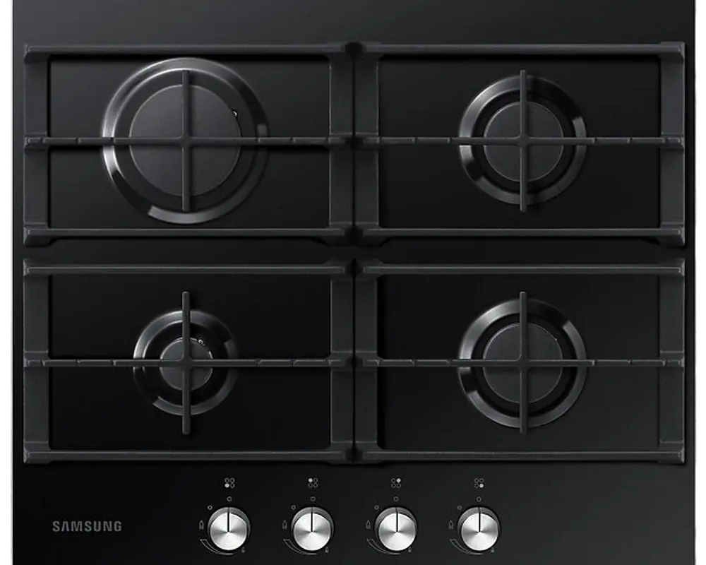 Plită pe gaz Samsung NA64H3010AK/WT, Negru