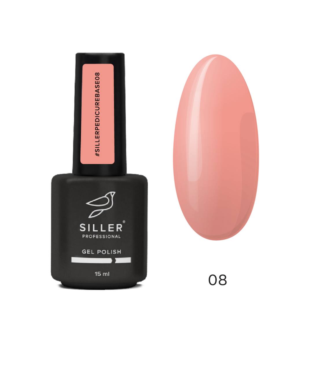 Base Siller Pedicure nr.08, 15 ml