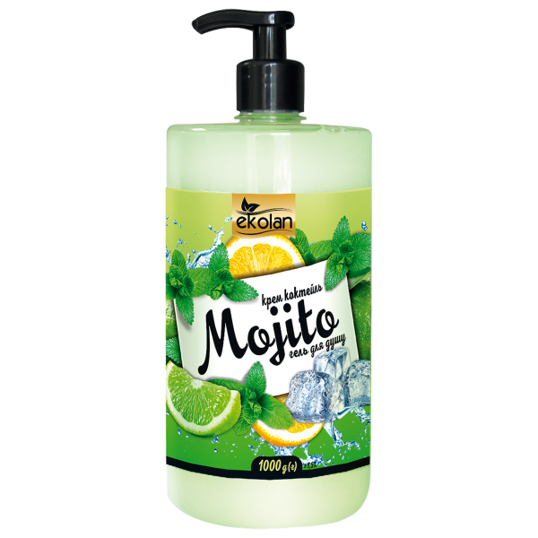Crem-Gel pentru dus Ekolan  Mojito 1000g