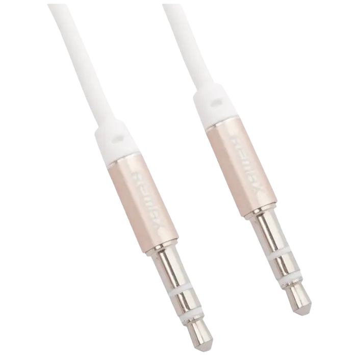 Cablu audio Remax L200, 3.5 mm AUX - 3.5 mm AUX, 2m, Alb