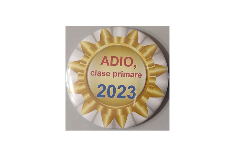Insignă - Adio, clase primare art.InsCL-17