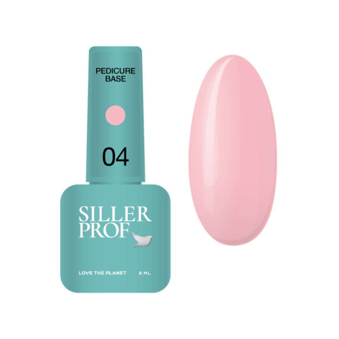 Pedicure Base 04, 8 ml Siller