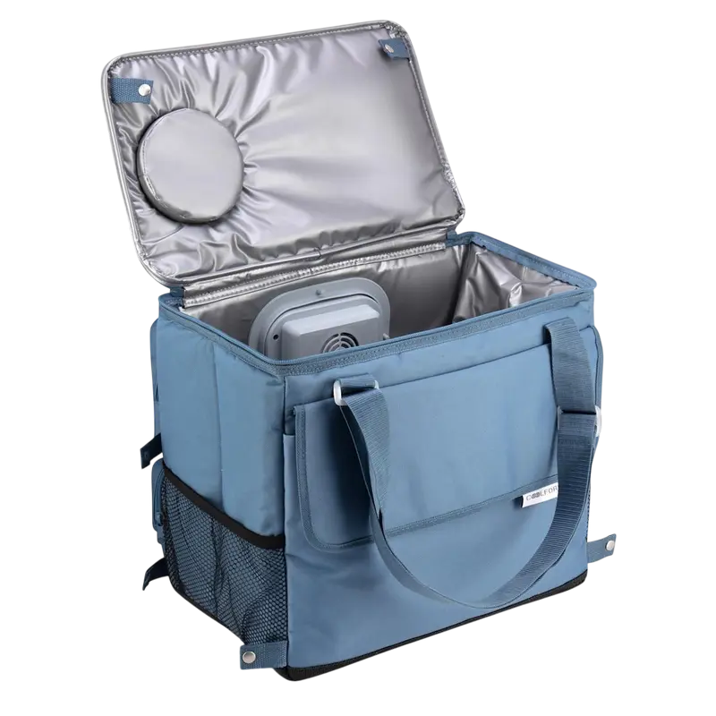 Geanta frigorifica Coolfort CF-0232, 32L, Albastru deschis