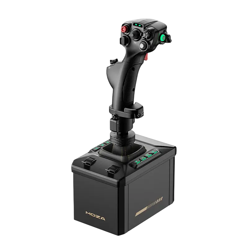 Schimbător de viteze MOZA AB6 Flight Simulator AS017, Negru