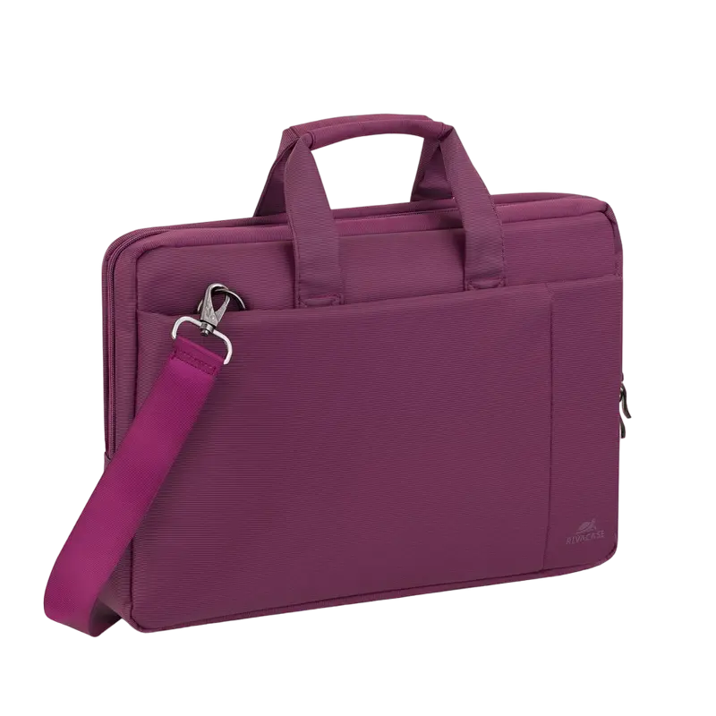 Geantă pentru Laptop RivaCase Central, 15.6", Poliester, Violet