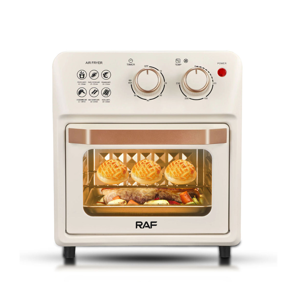 Cuptor electric cu aer cald Raf, 14 L, 5347 W, 1250 W, alb