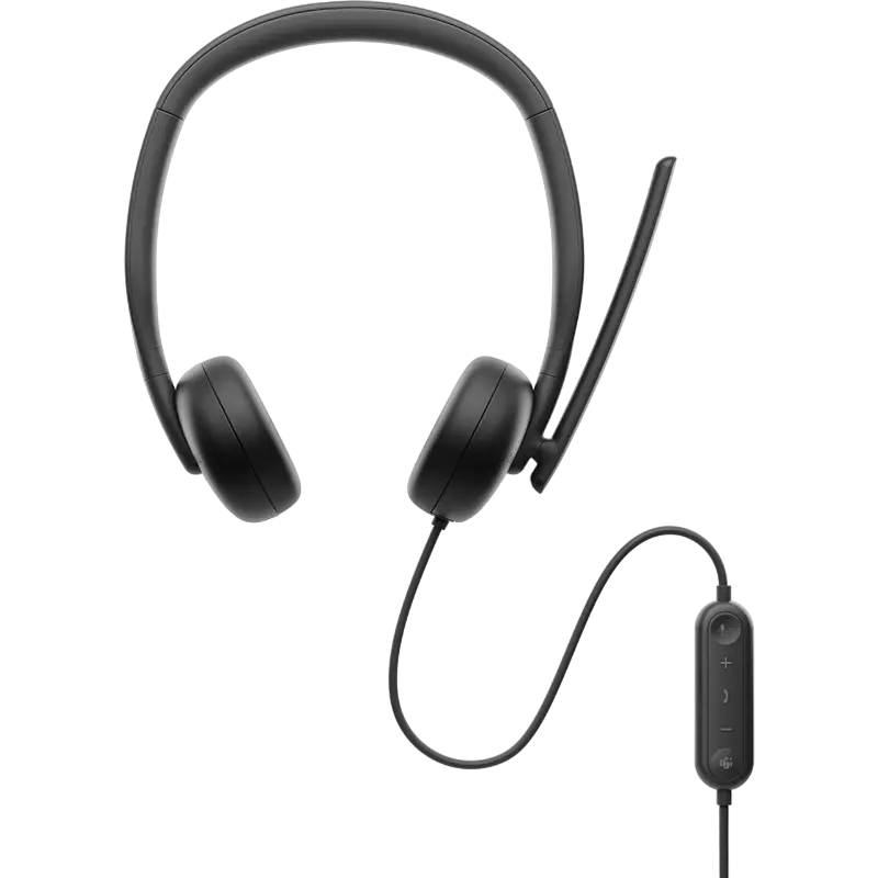 Căști DELL WH3024, Negru