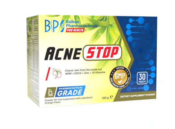 Acne Stop, 30 plicuri | Balkan Pharmaceuticals