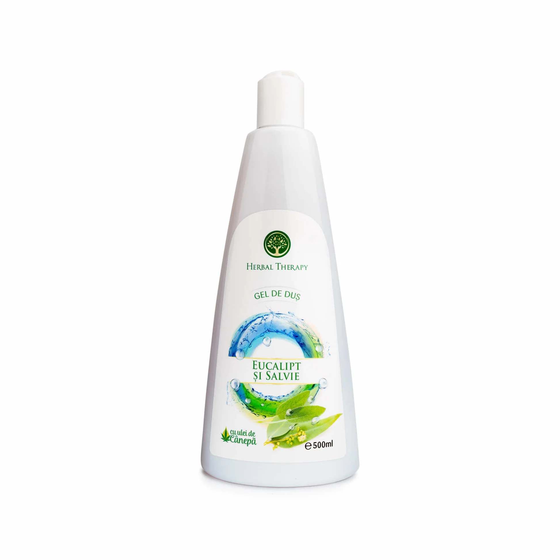 Gel de Dus Energizare și Revigorare - Ulei de Eucalipt, Salvie și Ulei de Cânepă, 500 ml Preț normal79.00 MDL