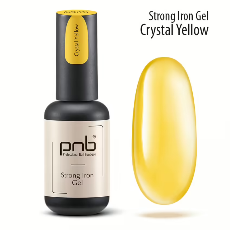 Strong Iron Gel Crystal Yellow PNB 8 ml UV/LED