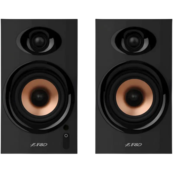 Sistem audio 2.0 CH F&D R23BT, Negru