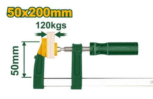 Clemă tip F cu mâner din plastic 50x200mm JDCP2152 Jadever