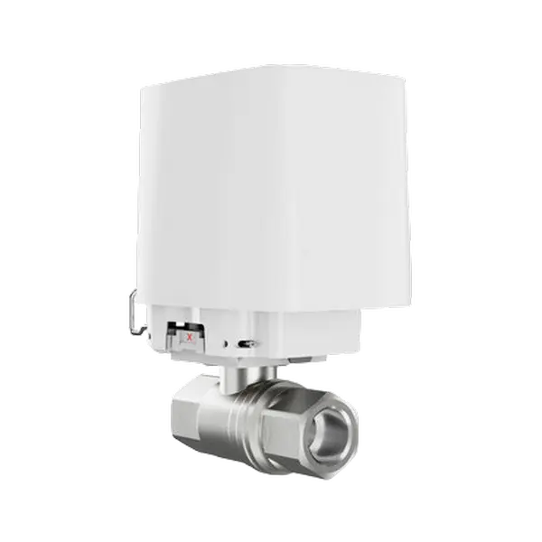 Robinet De Închidere Apei Fără Fir Ajax WaterStop ½" (DN 15) Jeweller, Alb