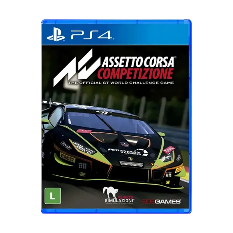 Kunos Simulazioni Assetto Corsa: Competizione, Curse și zbor, PlayStation 4, Disc