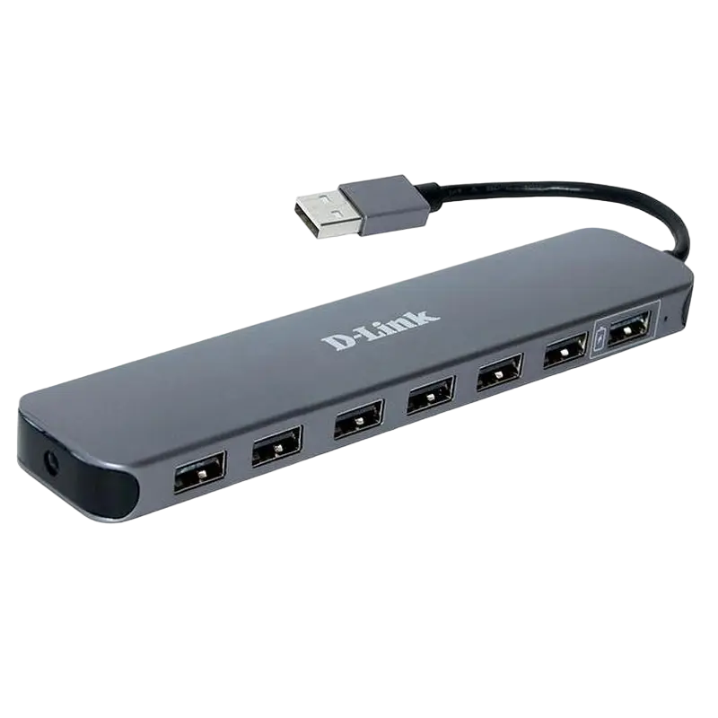 Adaptor Hub D-Link DUB-1370/B2A, Gri
