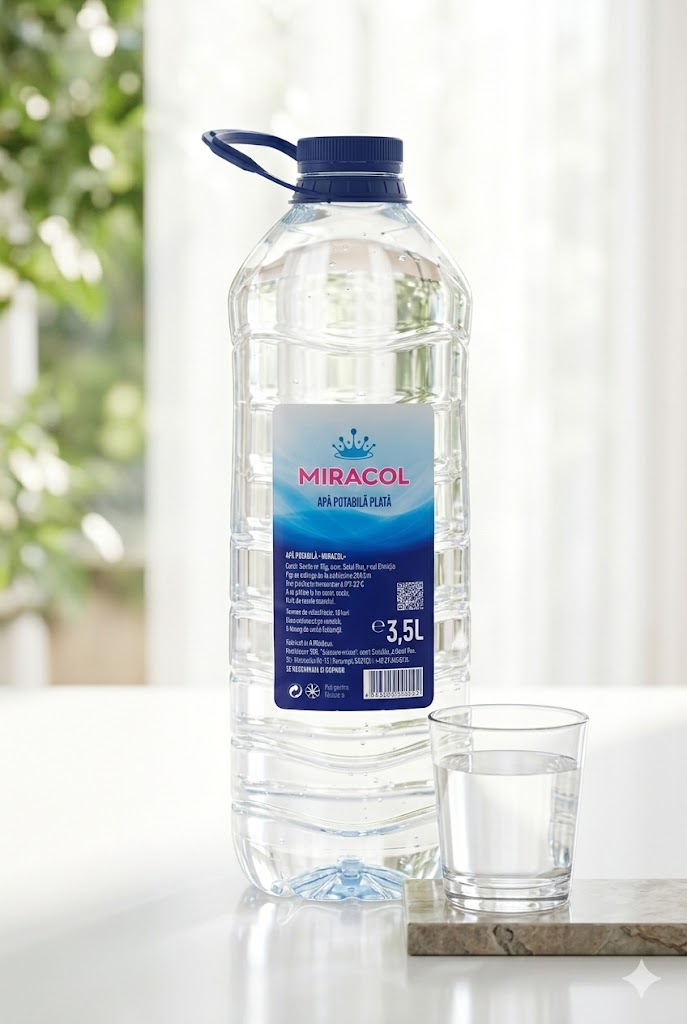 Apă potabilă plată MIRACOL   3,5 L