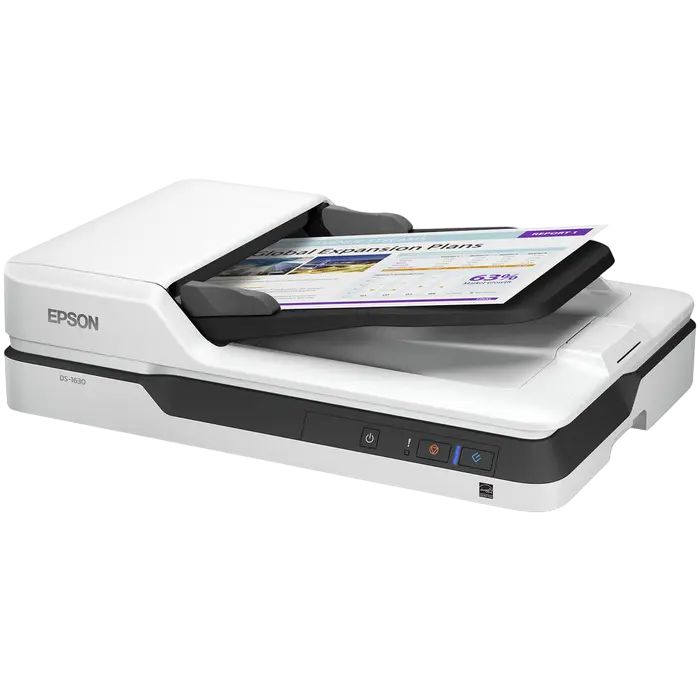 Scanner Tablet Epson WorkForce DS-1630, A4, Gri